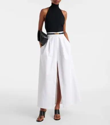 Max Mara Cotton-blend gabardine maxi skirt | Thumbnail 5