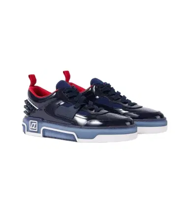 Christian Louboutin Astrocool embellished leather sneakers | Thumbnail 1 Christian Louboutin Astrocool embellished leather sneakers | Thumbnail 1