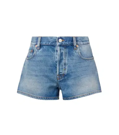 Gucci Mid-rise denim shorts | Thumbnail 1
