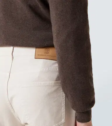 Brunello Cucinelli Mid-rise slim jeans | Thumbnail 3 Brunello Cucinelli Mid-rise slim jeans | Thumbnail 3