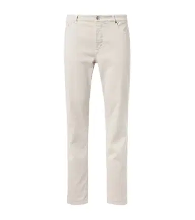 Brunello Cucinelli Mid-rise slim jeans | Thumbnail 1 Brunello Cucinelli Mid-rise slim jeans | Thumbnail 1
