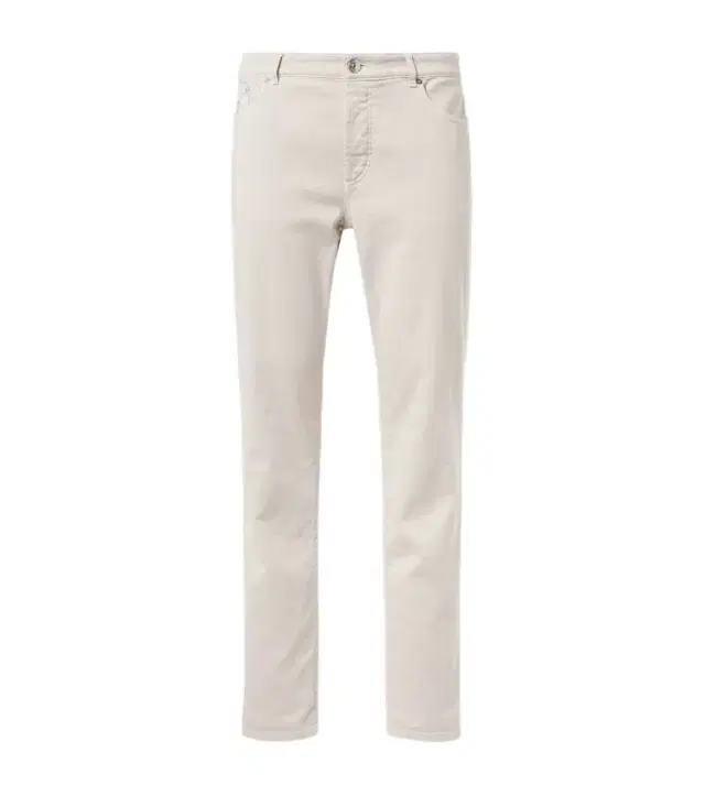 Brunello Cucinelli Mid-rise slim jeans