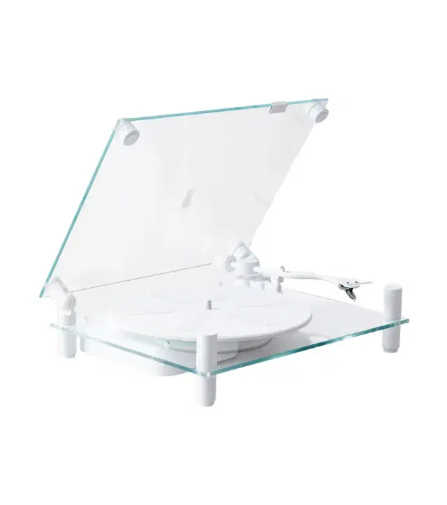 Transparent turntable