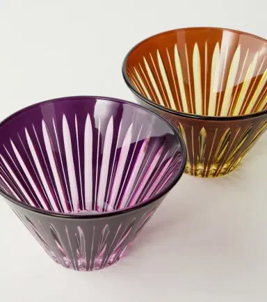 L'Objet Prism set of 4 glass bowls | Thumbnail 2