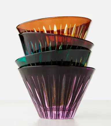 L'Objet Prism set of 4 glass bowls | Thumbnail 3