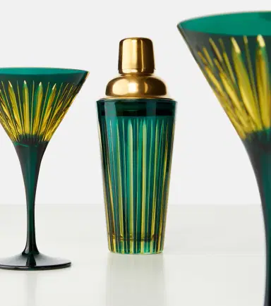 L'Objet Prism glass cocktail set | Thumbnail 3