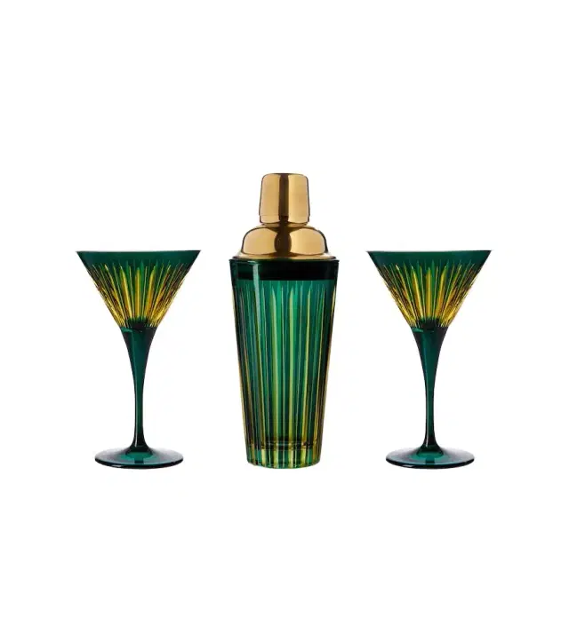 L'Objet Prism glass cocktail set