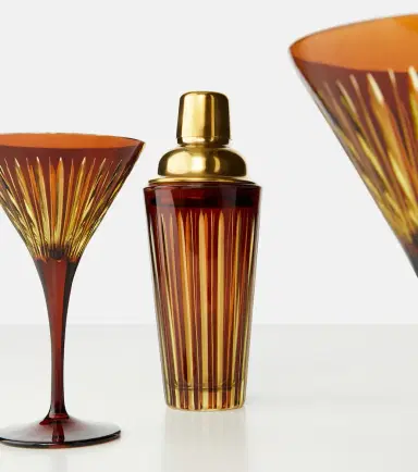 L'Objet Prism glass cocktail set | Thumbnail 2