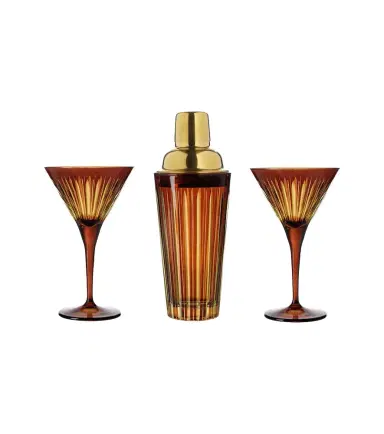 L'Objet Prism glass cocktail set | Thumbnail 1