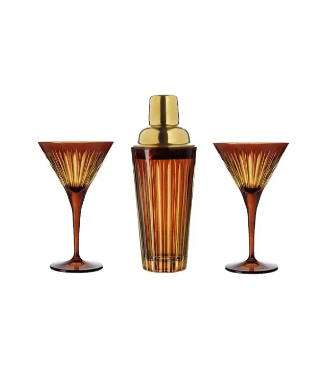 L'Objet Prism glass cocktail set