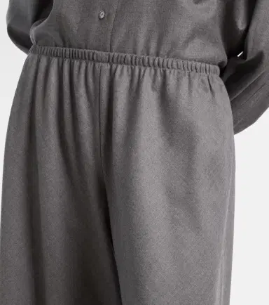 The Row Gala virgin wool wide-leg pants | Thumbnail 3