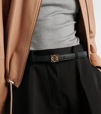 Loewe Anagram leather belt | Thumbnail 3