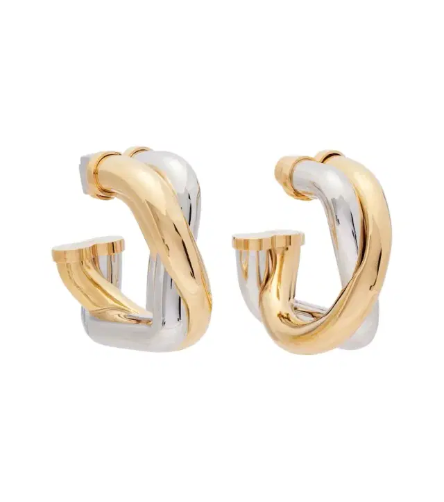 Doppio hoop earrings