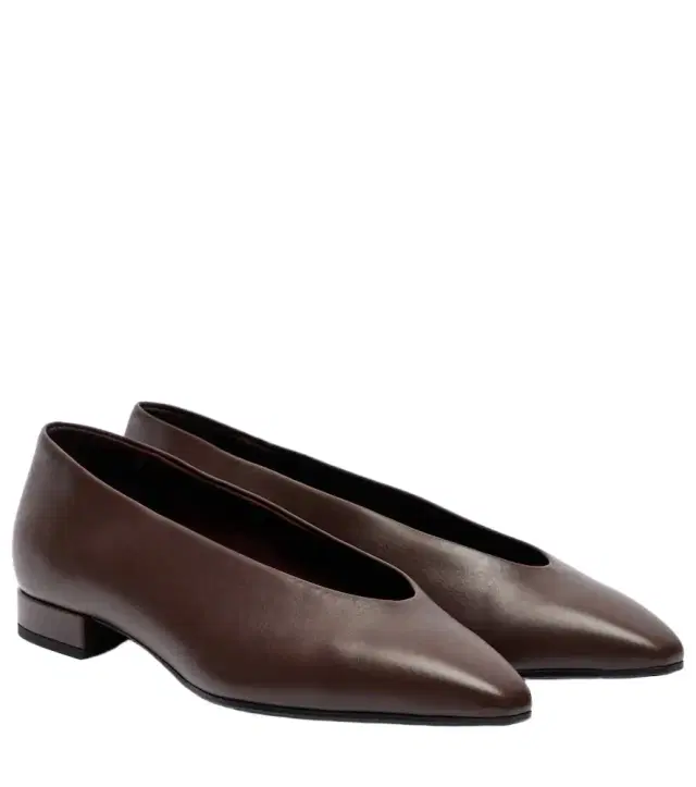 Loro Piana Rebecca leather ballet flats
