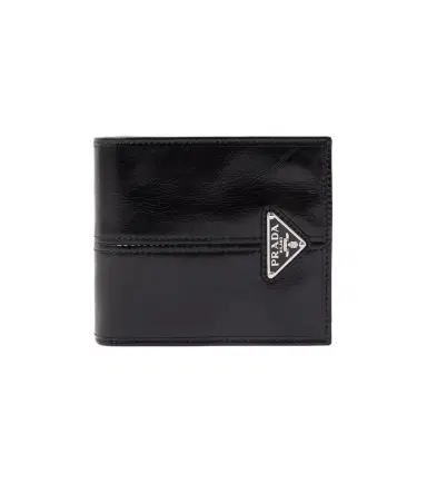 Prada Logo leather wallet | Thumbnail 1