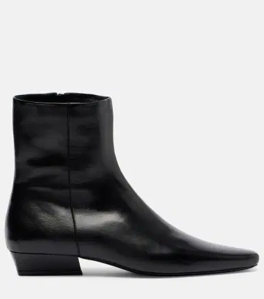 Staud Wally Flat leather ankle boots | Thumbnail 4 Staud Wally Flat leather ankle boots | Thumbnail 4