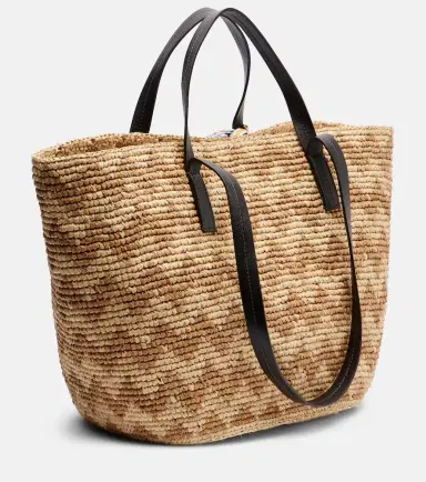 Missoni Zigzag Large raffia basket bag | Thumbnail 3