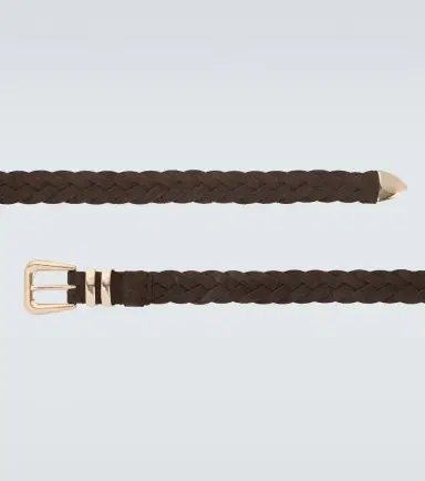 Brunello Cucinelli Braided suede belt | Thumbnail 2