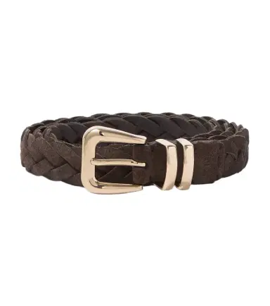 Brunello Cucinelli Braided suede belt | Thumbnail 1