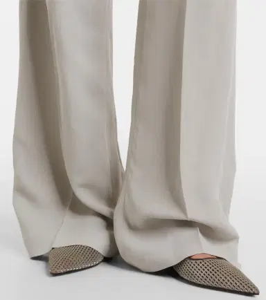 Brunello Cucinelli Monili wide-leg pants | Thumbnail 3 Brunello Cucinelli Monili wide-leg pants | Thumbnail 3