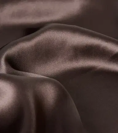 Magda Butrym Lace-trimmed silk satin scarf | Thumbnail 3
