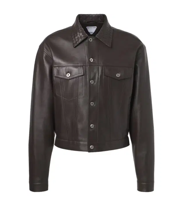 Bottega Veneta Intrecciato leather jacket