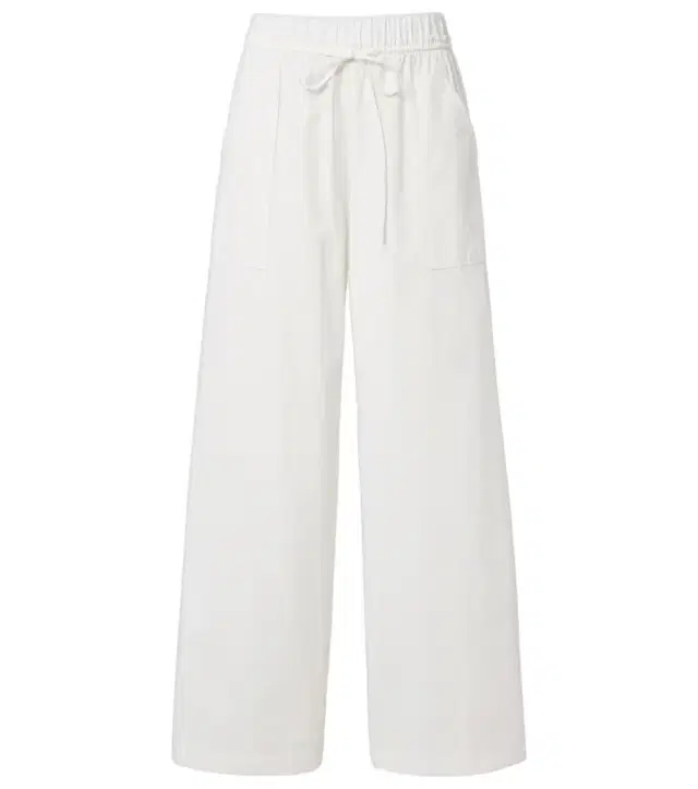 Vince Cotton poplin wide-leg pants
