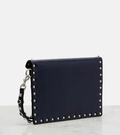 Valentino Garavani Rockstud Medium leather pouch | Thumbnail 2 Valentino Garavani Rockstud Medium leather pouch | Thumbnail 2