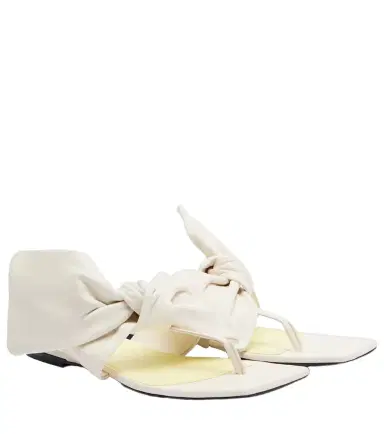 Givenchy Boudoir Bow leather sandals | Thumbnail 1 Givenchy Boudoir Bow leather sandals | Thumbnail 1