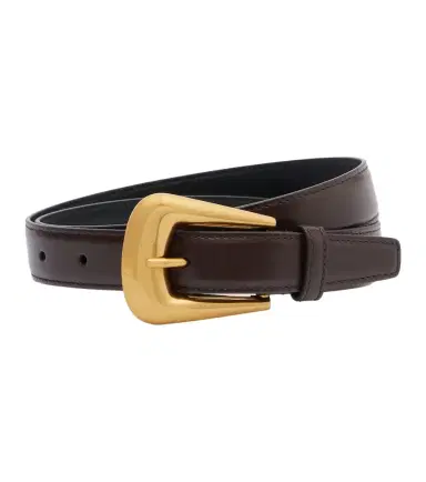Saint Laurent Folk leather belt | Thumbnail 1