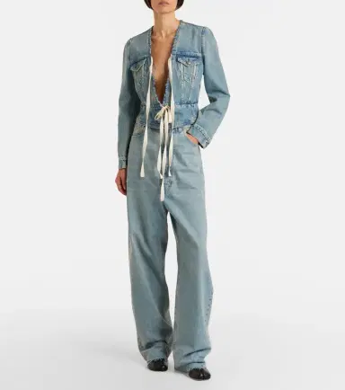 Maison Margiela Frayed straight jeans | Thumbnail 2