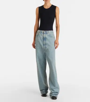 Maison Margiela Frayed straight jeans | Thumbnail 7