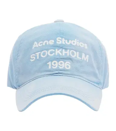 Acne Studios Logo cotton twill baseball cap | Thumbnail 1