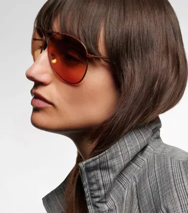 Acne Studios Logo aviator sunglasses | Thumbnail 6 Acne Studios Logo aviator sunglasses | Thumbnail 6