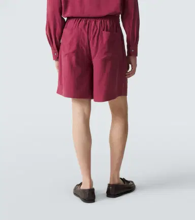 Saman Amel Silk shorts | Thumbnail 4 Saman Amel Silk shorts | Thumbnail 4
