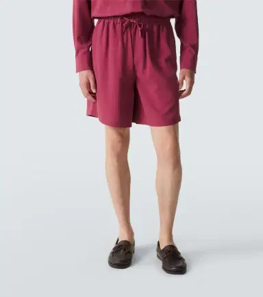 Saman Amel Silk shorts | Thumbnail 5 Saman Amel Silk shorts | Thumbnail 5