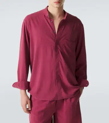 Saman Amel Silk shirt | Thumbnail 4