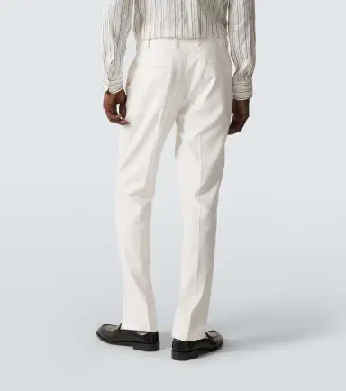 Thom Sweeney Twill chinos | Thumbnail 2