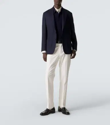 Thom Sweeney Twill chinos | Thumbnail 5