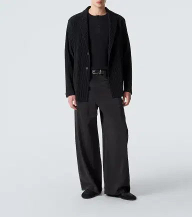 Homme Plissé Issey Miyake Homme Plissé Issey Miyake Basics pleated blazer | Thumbnail 5