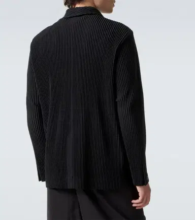 Homme Plissé Issey Miyake Homme Plissé Issey Miyake Basics pleated blazer | Thumbnail 6