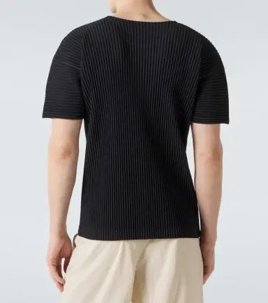 Homme Plissé Issey Miyake Homme Plissé Issey Miyake Basics pleated T-shirt | Thumbnail 5