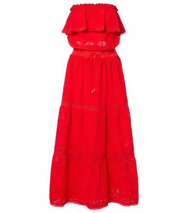 Melissa Odabash Caroline broderie anglaise cotton midi dress | Thumbnail 1