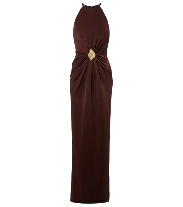 Isla halterneck maxi dress