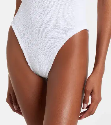 Burberry x Hunza G Domino Check swimsuit | Thumbnail 4