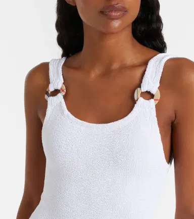 Burberry x Hunza G Domino Check swimsuit | Thumbnail 5