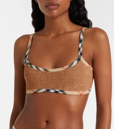 Burberry x Hunza G Tyler Check bikini | Thumbnail 2 Burberry x Hunza G Tyler Check bikini | Thumbnail 2