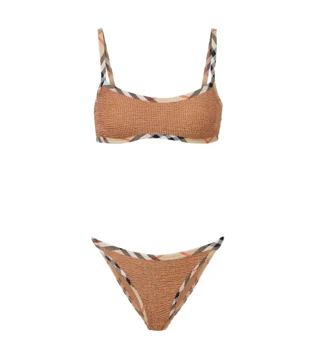 x Hunza G Tyler  Check bikini