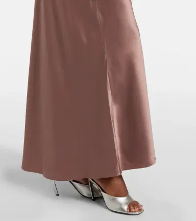 The Sei Silk satin maxi skirt | Thumbnail 3