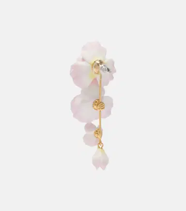 Jennifer Behr Mariam embellished floral drop earrings | Thumbnail 2 Jennifer Behr Mariam embellished floral drop earrings | Thumbnail 2